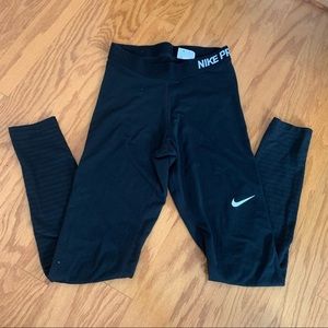 Fleece lined NIKE PRO leggings